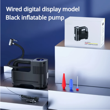 Portable Air Compressor Pump – Fast, Reliable Tire Inflation On the Go