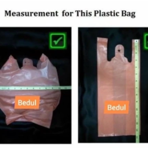 Eco King / Oxo Bio Singlet Bag / Handle Oxo Biodegradable Plastic Bag / Degradable (Bio) Bag.