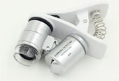 Universal Clip-Type LED Cellphone Microscope