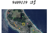 Land for Sale (2535sqft) from Gn.Fuvahmulah main road, MVR 800k, Mob: 9409119