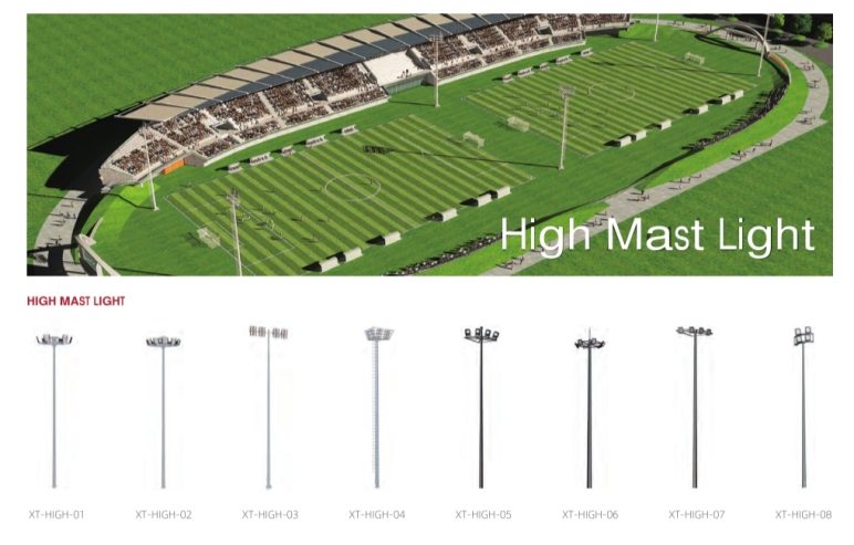 Solar street light poles