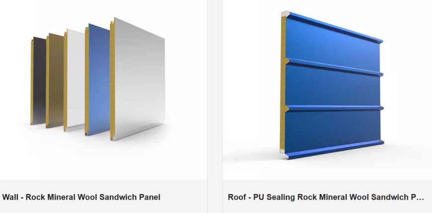 Fireproof Mineral wool Sandwich panel : WhatsApp: 9409119