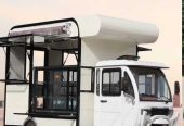 Customizable Electric Three-Wheeled Food Truck