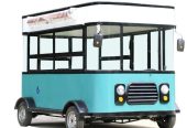 Fully Customizable Electric Three-Wheeled Food Truck