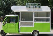 Customizable Electric Three-Wheeled Food Truck
