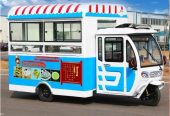 Fully Customizable Electric Three-Wheeled Food Truck
