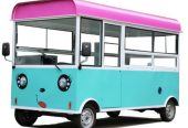 Fully Customizable Electric Three-Wheeled Food Truck