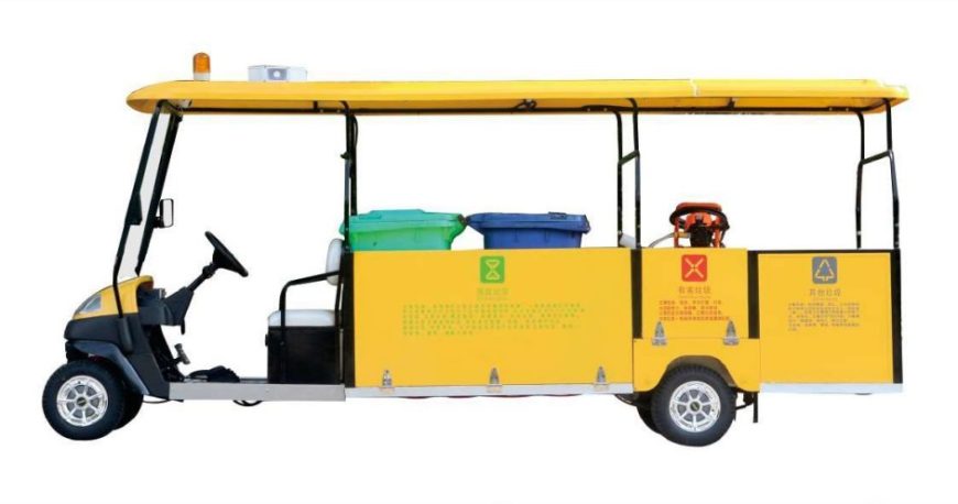 Electric Garbage Sorting Vehicle Dual-Function Waste Management Solution for Sustainable Communities
