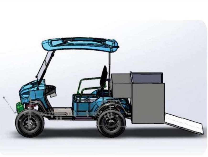 Electric Trash Can Truck Compact Waste Management Vehicle for Sustainable Communities