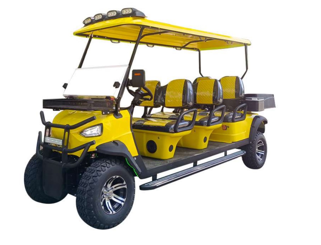6-Seater All-Terrain Electric Golf Cart Premium Cross-Country Transport for Commercial & Leisure Applications