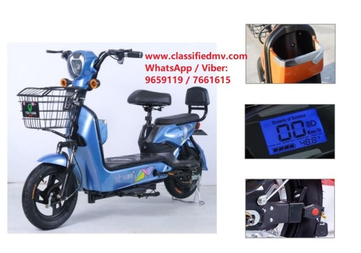 Enhanced Visibility Scooter.  📞 Contact: WhatsApp/Viber: 9659119 / 7661615 | www.classifiedmv.com