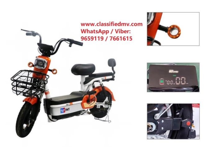 LCD Display Scooter. 📞 Contact: WhatsApp/Viber: 9659119 / 7661615 | www.classifiedmv.com