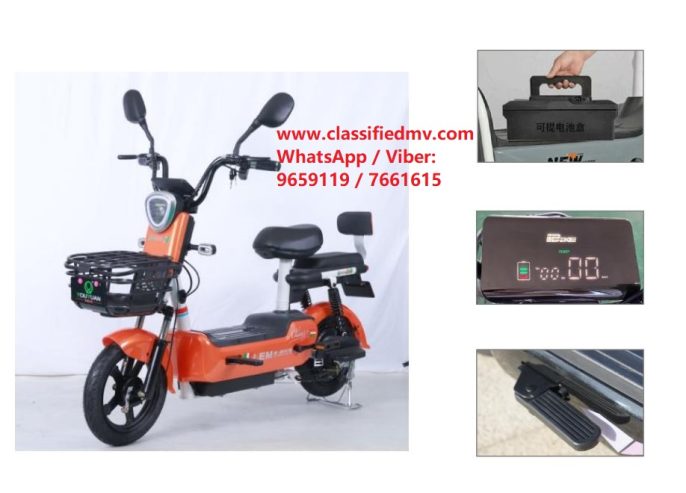 Premium Foldable Scooter . 📞 Contact: WhatsApp/Viber: 9659119 / 7661615 | www.classifiedmv.com